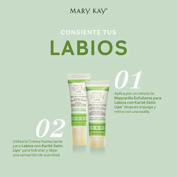 Mascarilla exfoliante para labios con karité