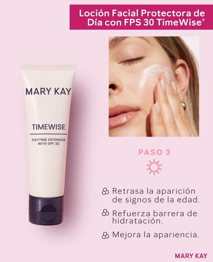 Loción facial protectora de día con FPS 30