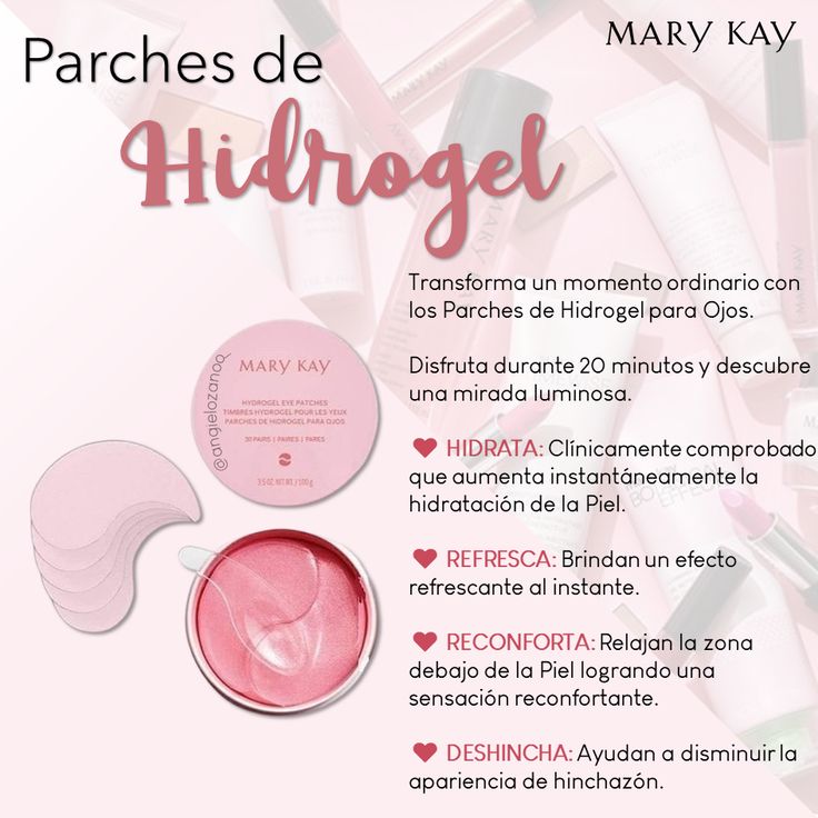 Parches de hidrogel para ojos