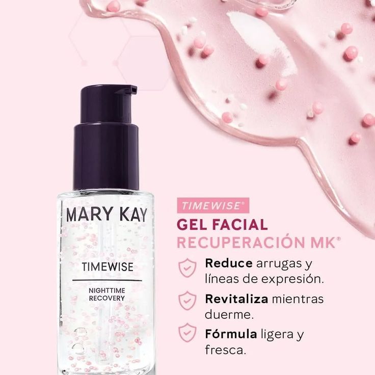 Gel facial recuperación nocturna