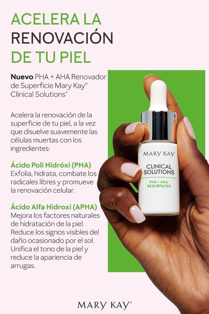 PHA+AHA para exfoliar